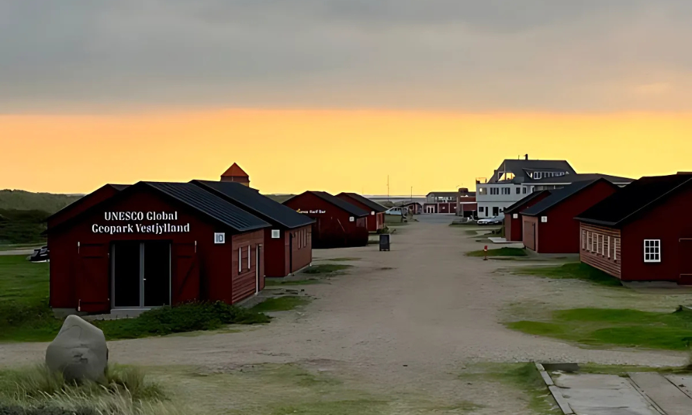 de røde hus i dag
